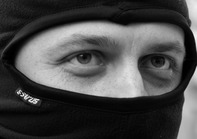 Из-за морозов, так выглядели все съёмки.